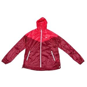 Nike Two-Tone Red Windbreaker Jacket